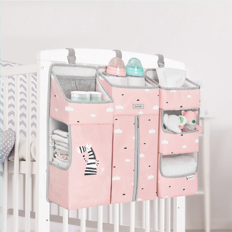 Diaper Caddy Crib Storage Bag